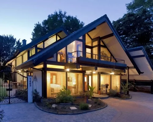 une Maison avec appareils électriques